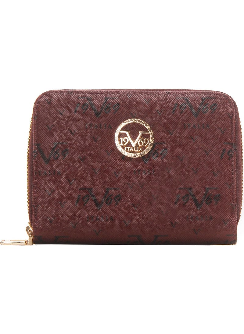 19V69 ITALIA - Women's Wallet Claret Red 4298 - Image 1