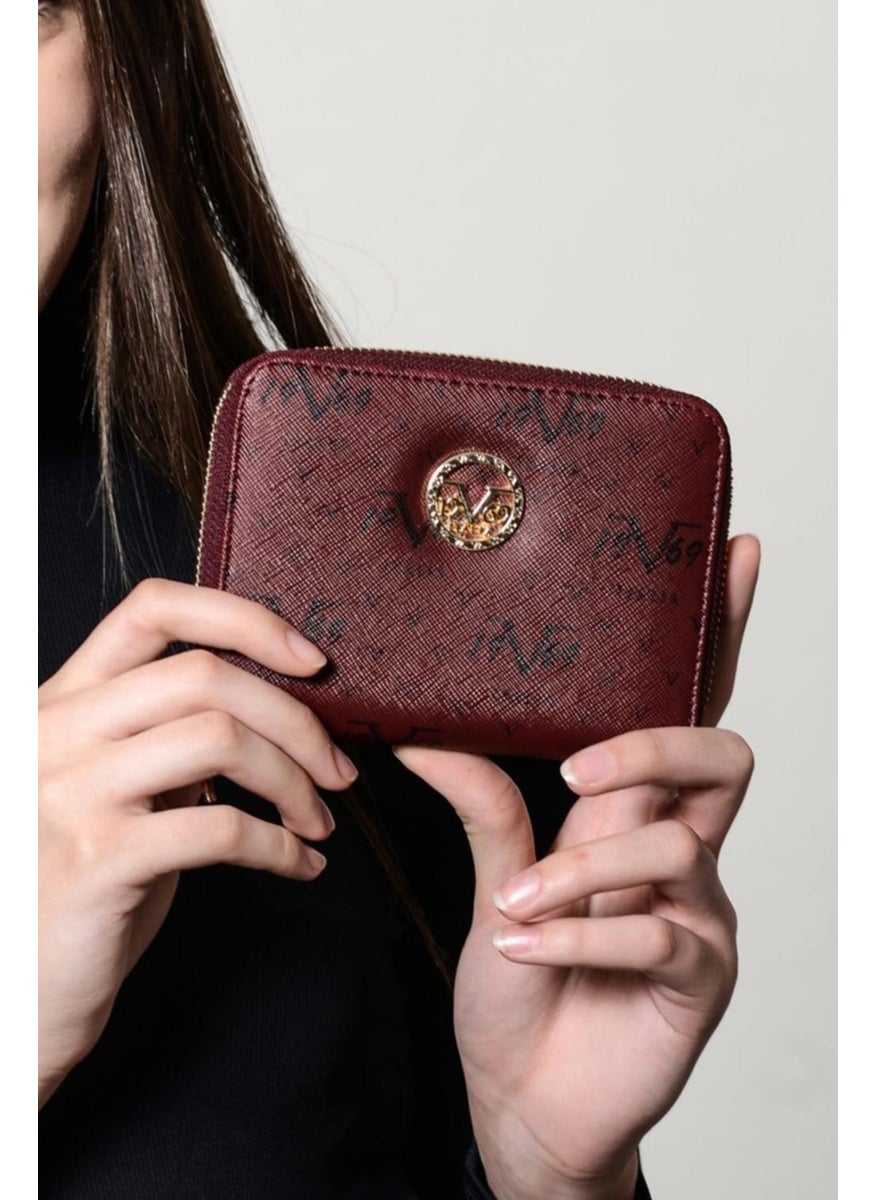 19V69 ITALIA - Women's Wallet Claret Red 4298 - Image 1