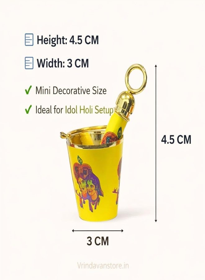 Vrindavanstore.in Holi Special Pichkari and Bucket Combo for Holi/Laddu Gopal/Gift Items/Holi Gift(Mix/Random Colour) Pack of 3 - Image 2