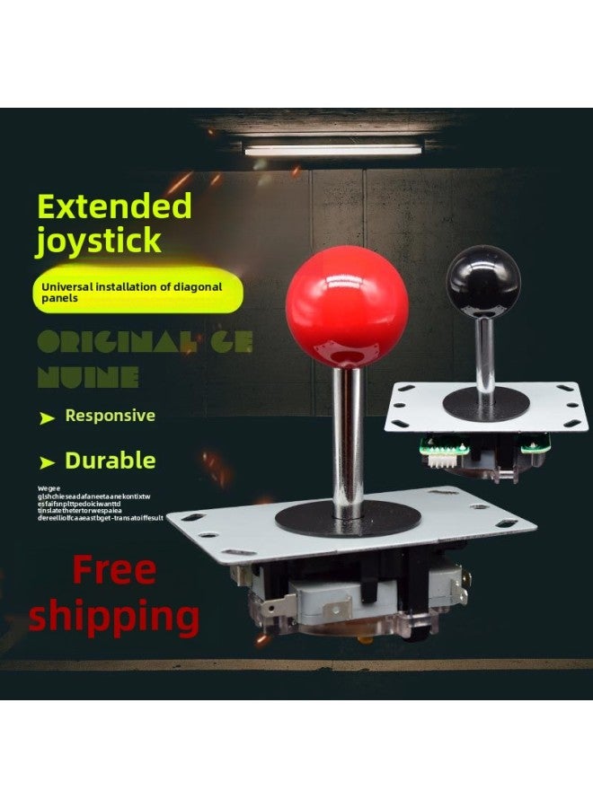 Arcade Rocker Moonlight Treasure Box Double King Of Fighters 97 Game Machine Direction Handle Without Delay Extended Eight-way Handle-Product Color:8p Extended Joystick Blue  - Image 2