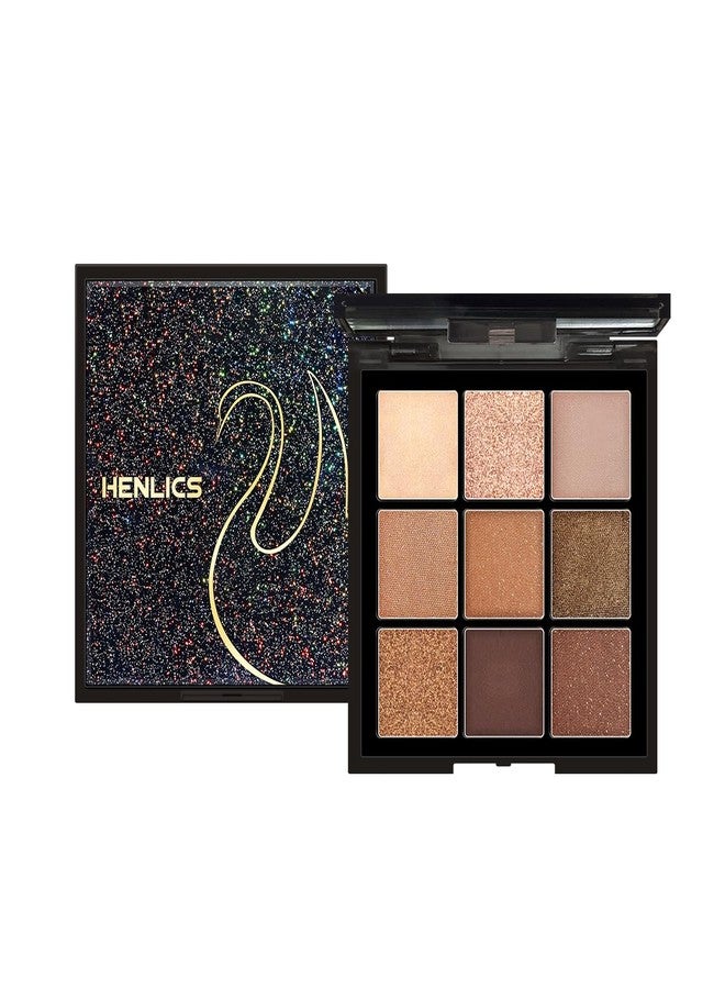 Henlics Paris Neutral Addiction Eyeshadow Palette | Matte, Shimmering, and Metallic Finishes - Image 1