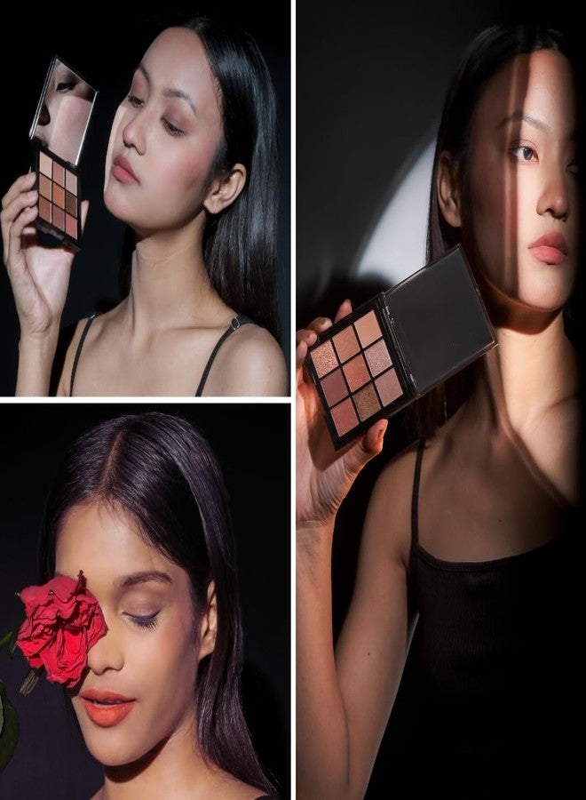 Henlics Paris Neutral Addiction Eyeshadow Palette | Matte, Shimmering, and Metallic Finishes - Image 2