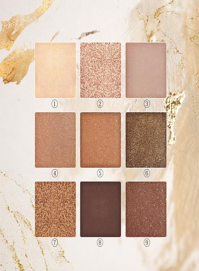 Henlics Paris Neutral Addiction Eyeshadow Palette | Matte, Shimmering, and Metallic Finishes - Image 3