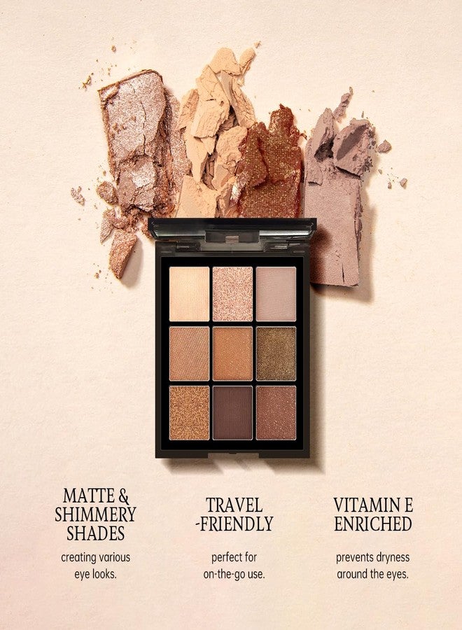 Henlics Paris Neutral Addiction Eyeshadow Palette | Matte, Shimmering, and Metallic Finishes - Image 5