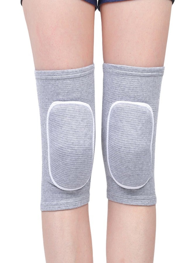 JUMISEE Kids Knee Pad, Anti-Slip Padded Sponge Knee Brace Breathable Flexible Elastic Knee Support for Football Volleyball Dance Skating Basketball Sports - Image 1