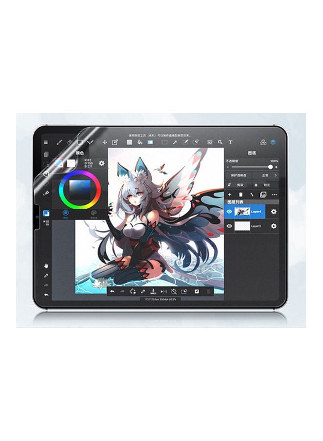 NIBEMINENT Paper Like Screen Protector For IPad pro 11inch Clear  - Image 2