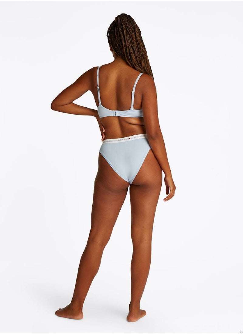 TOMMY HILFIGER Women's 3-Pack Repeat Logo Briefs - Cotton, Multicolour  - Image 3