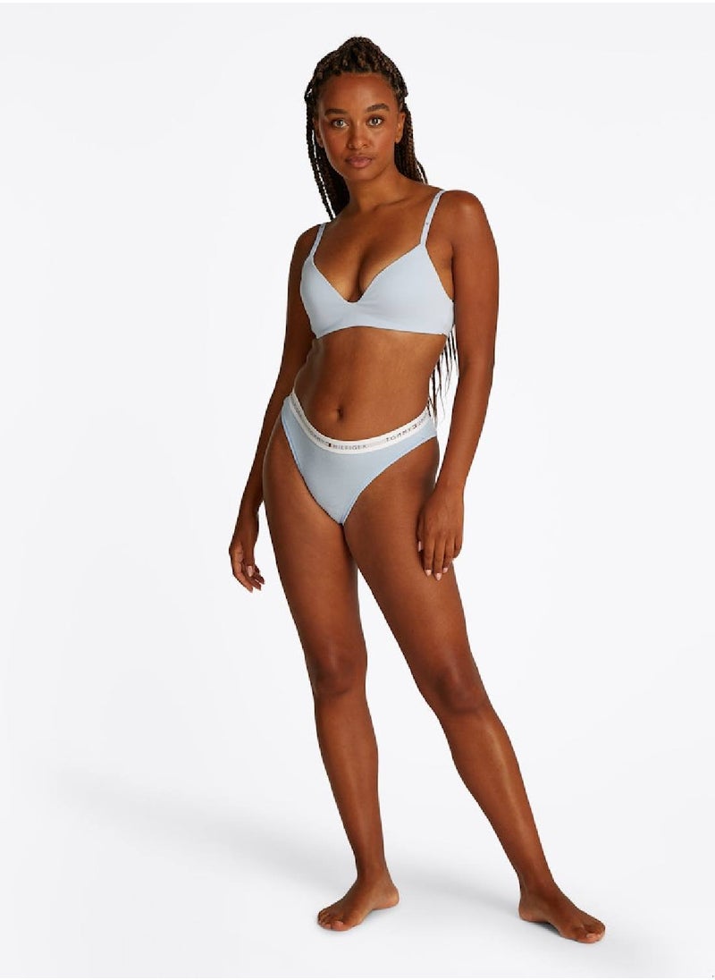 TOMMY HILFIGER Women's 3-Pack Repeat Logo Briefs - Cotton, Multicolour  - Image 5