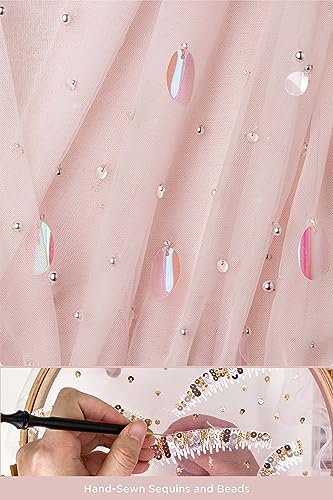 TUTULAND Tutu Dress for Girls - Sleeveless Toddler Tulle Dresses Tiered Layered Flower Girl Dress for Wedding Birthday Party - Image 4