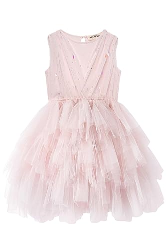 TUTULAND Tutu Dress for Girls - Sleeveless Toddler Tulle Dresses Tiered Layered Flower Girl Dress for Wedding Birthday Party - Image 5