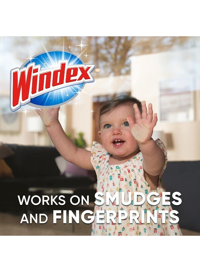 Windex منظف النوافذ والزجاج وينديكس 2 × أصلي و 1 × لافندر، لمعان خالي من الخطوط، يعمل على البقع وآثار الأصابع، 3 × 750 مل - Image 3