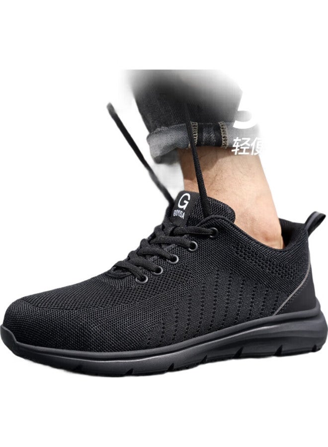 QINGYA Men'S Chef Shoes Non-Slip Water-Resistant Kitchen Shoes Breathable Mesh Anti-Odor Back Kitchen Men'S Work Shoes F017B 43 - Image 1
