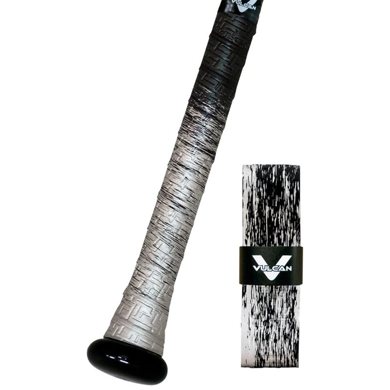 Vulcan | 1.75mm Bat Grip | Baseball/Softball | Silver Surge - Image 2