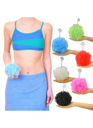 Brand Long Lasting Bath Sponge 6 Counts | 60g Heavy Bath Mesh Pouf with Suction Cup | Big Shower Sponge and Loofahs | Holding Up Bathing Exfoliator and Body Scrubber - pzsku/Z806A208D03B5C73A61B5Z/45/1743508453/b7db09f3-aefe-4906-b11b-de230571c947