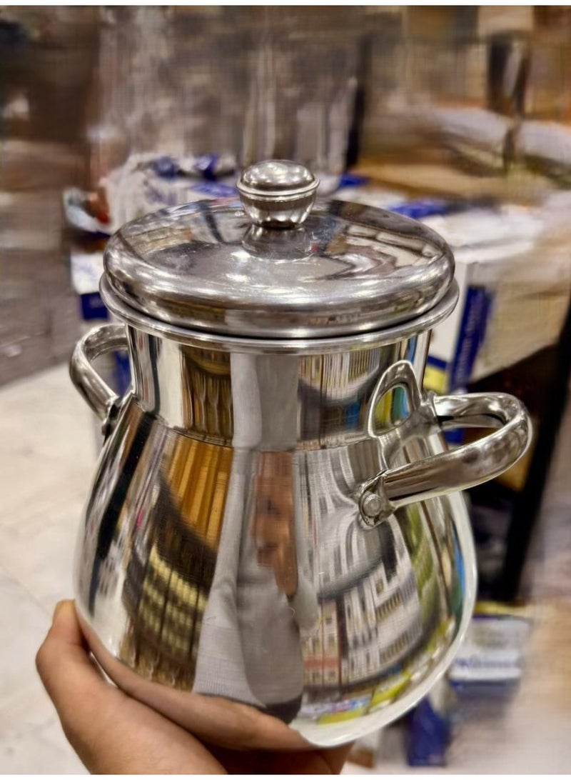 Aluminium Beans Pot With Stainless Steel Handles . - Image 2