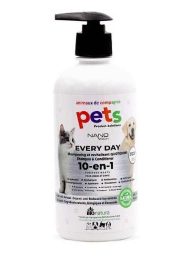 BioNatura Pets Everyday Shampoo & Conditioner 500ml - Image 1