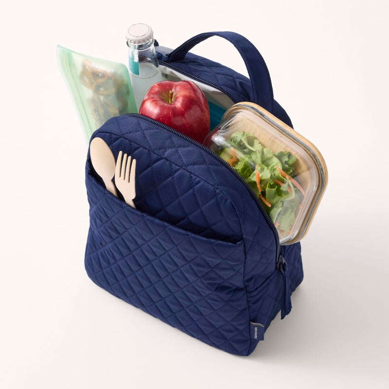 Vera Bradley Premium Cotton Large Lunch Bag  Starry Paisley  One Size - Image 5