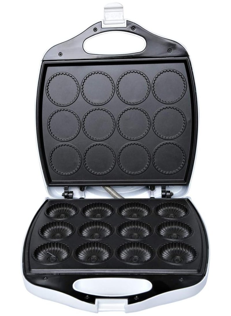 NOVA Nova 1400 Watts 12 Piece Cookie Maker, White - NT198C  - Image 2