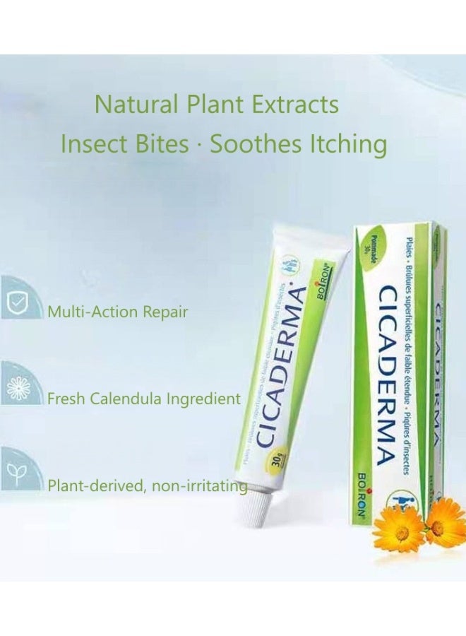 Boiron 2-PACKS Calendula Repair Cream, Moisturizing Multi-Effect Anti-Itch Cream for Children and Babies, Plant Extract, Mild and Non-Irritation 30g*2 - Image 3