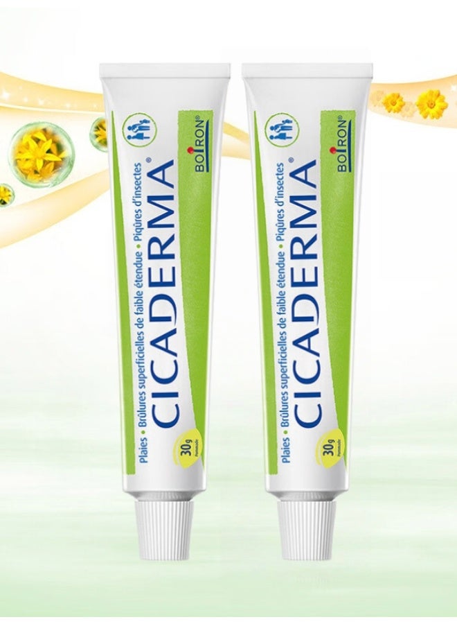 Boiron 2-PACKS Calendula Repair Cream, Moisturizing Multi-Effect Anti-Itch Cream for Children and Babies, Plant Extract, Mild and Non-Irritation 30g*2 - Image 1