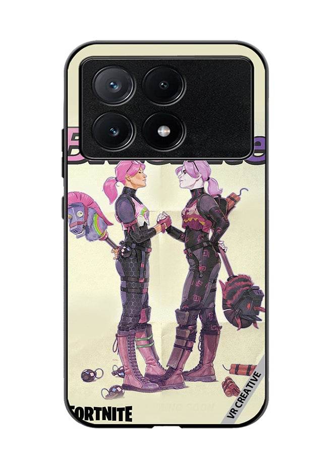 VR CREATIVE Protective Case Cover For Xiaomi Poco X6 Pro Bright Bomber Design Multicolour - Image 1