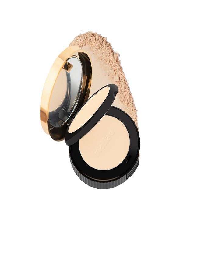 ماليو بودرة مالياو المضغوطة لتفتيح البشرة | أساس مثالي لمكياج ناعم | تحكم طويل الأمد في الزيوت | لمسة نهائية ناعمة | تركيبة خفيفة الوزن | مثالية لجميع أنواع البشرة | لون عاجي ناعم، 20 غرام - Image 1