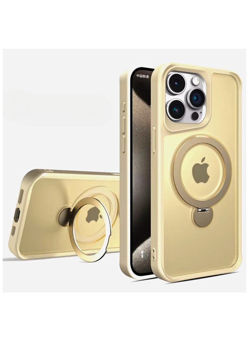 KyraTech iPhone Case with Ring Holder, Shockproof Protective Case, Wireless Charging Compatible  - Image 1