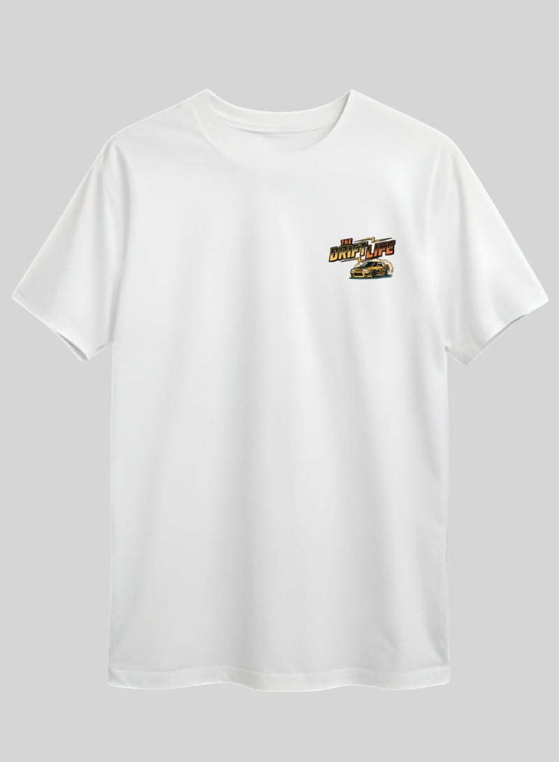 Khamsify Premium JDM Drift Life Edition T-Shirt - Streetwear Graphic Racing Tee for Car Enthusiasts. - Image 2