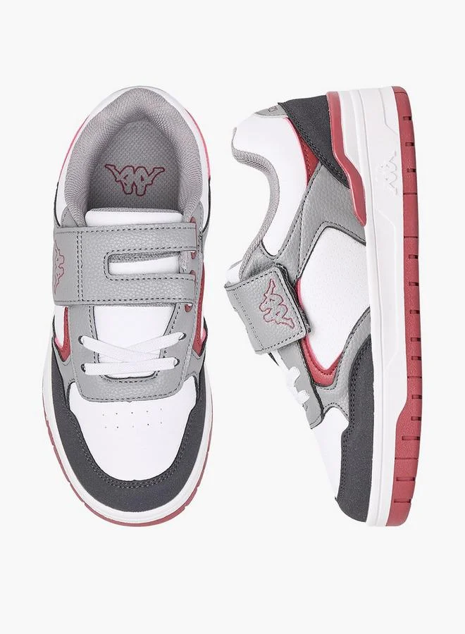 Boys Colourblock Hook & Loop Sports Shoes