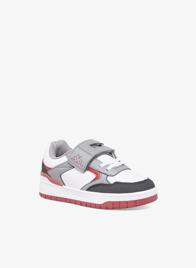 Kappa Boys Colourblock Hook & Loop Sports Shoes