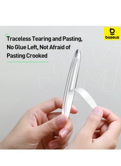 Baseus Bumper Strips with 3M Adhesive, 4PCS Anti-Collision Bumper Protector Strips, Silicone Door Stopper, Transparent Protector for Car Doors, Door Guard, Corner Bumper, Side Mirrors, Universal Fit, Durable Shockproof Design, Scratch Dent Protection, Weather-Resistant, Easy Installation for All Car Models and SUVs  - Image 4