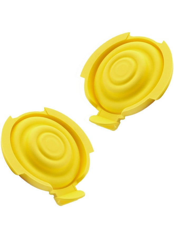 Membranes Compatible with Medela Pump Parts, 2-Pack BPA Free Silicone Membranes Compatible with PersonalFit Flex connectors, Spare Parts, 2 Count - Image 1