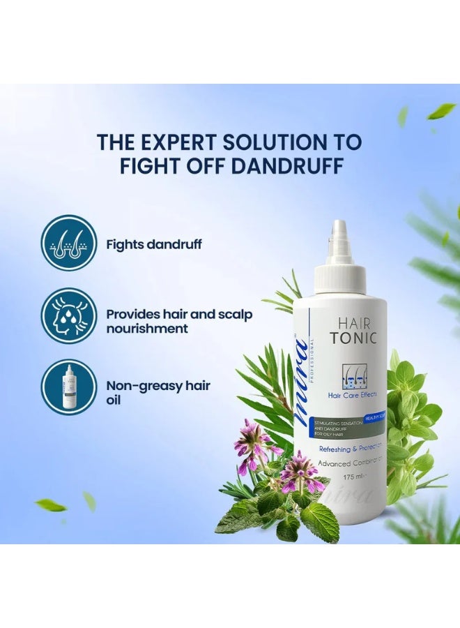 ميرا تونيك ميرا للشعر 175 مل مضاد للقشرة للشعر الدهني - Image 3