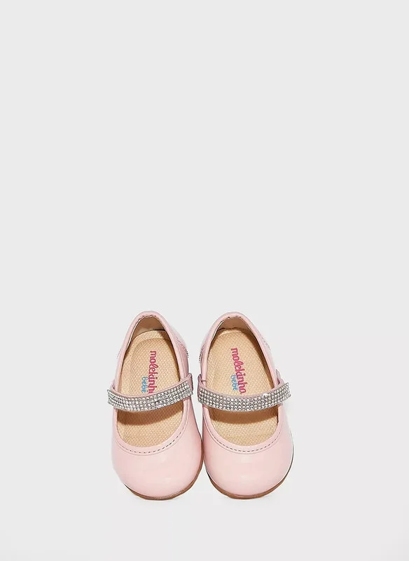MOLEKINHA MOLEKINHA Ballerinas For Infant Girls, Pink