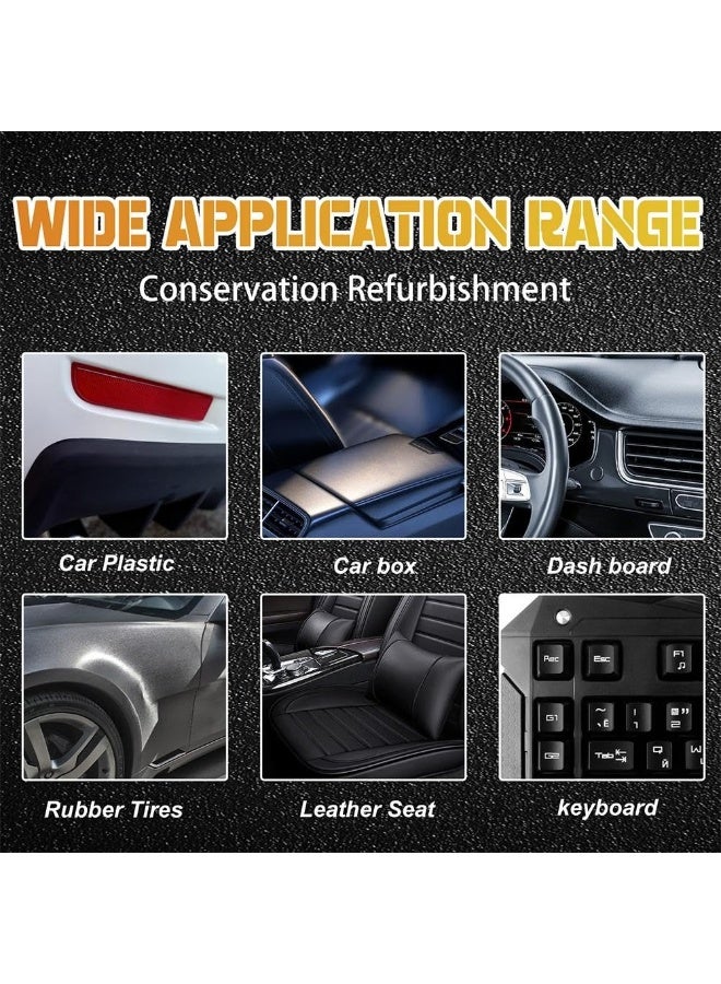 RAYHONG Car Plastic Renewal 50ml - UV Protectant Cleaner & Polish - Restores color and shine to bumpers, mirrors, handles, and interior and exterior plastic finishes - Image 3