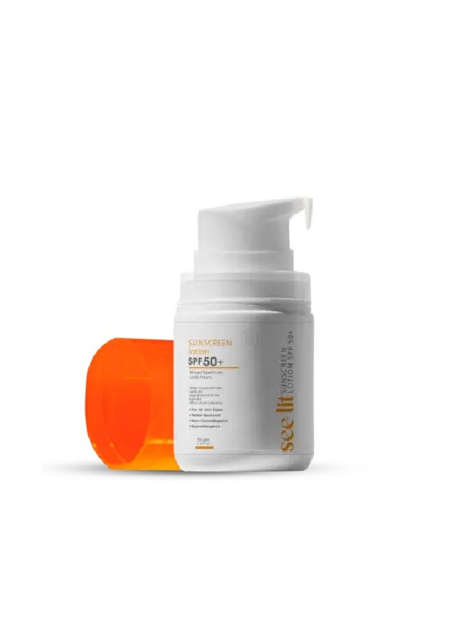 See-Lit - Sea Light Sunscreen Lotion 50ml SPF 50+ - Image 1