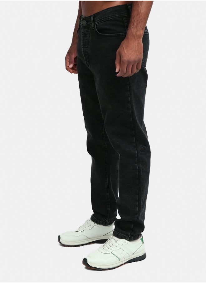 RAVIN Five-Pocket Black Jeans For Casual Wear  - Image 2
