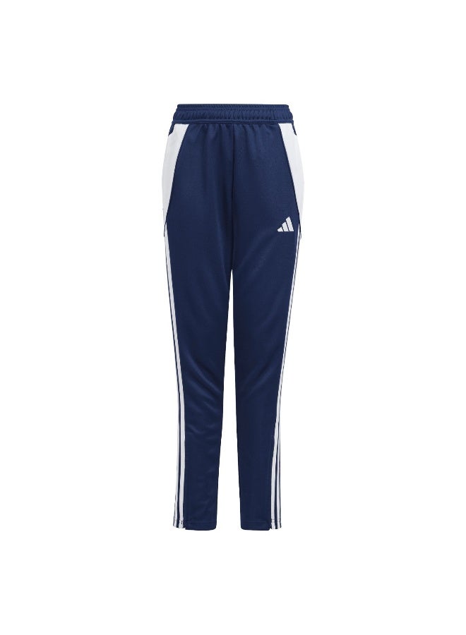 adidas بنطلون كرة قدم تيرو 24 ترايبتي أزرق للأطفال 5-6 سنوات - Image 1