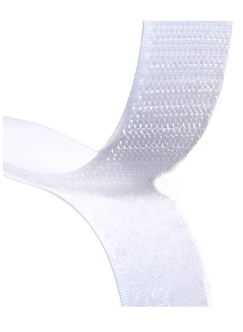 White Hook And Loop Tape, Size 2 Metres - Image 1