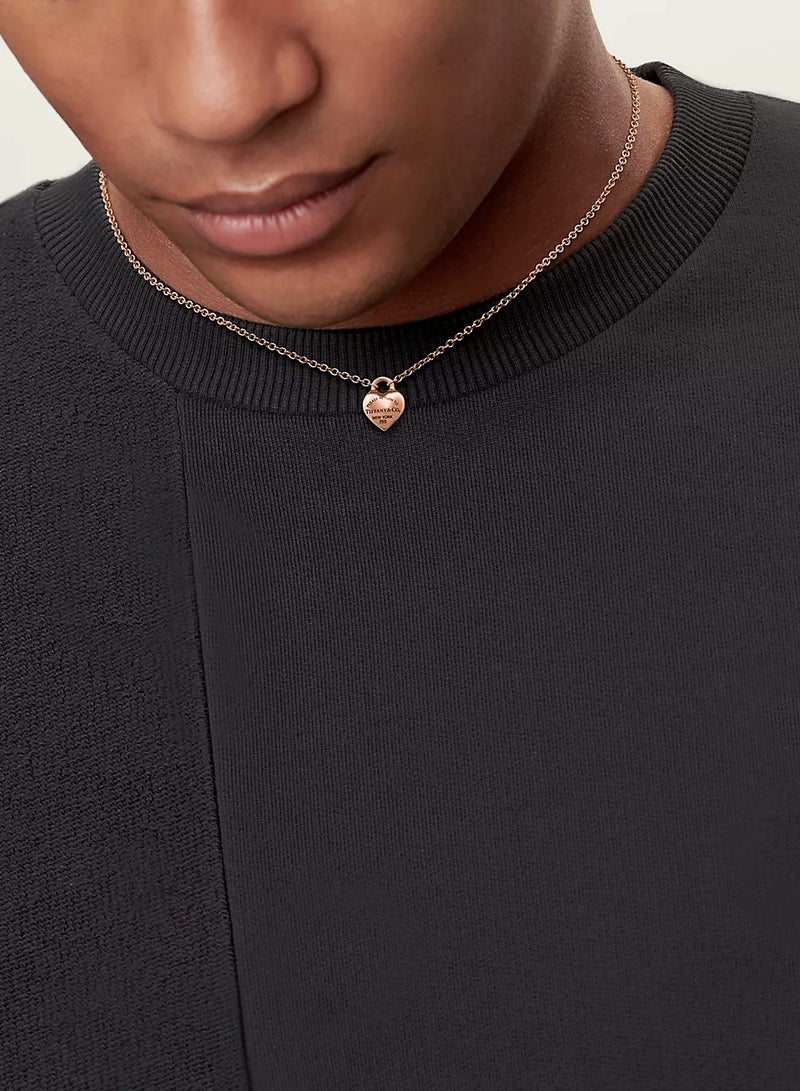 Tiffany & Co. Return to Tiffany® Full Heart Pendant in Rose Gold  - Image 3