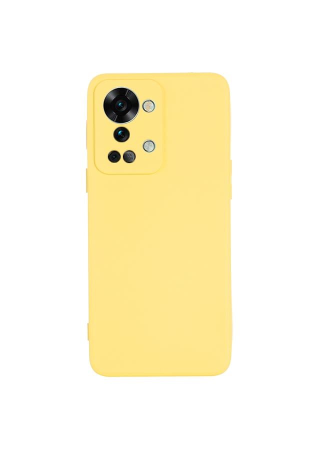 S-TOP Case For OnePlus Nord 2T Pure Color Liquid Silicone Shockproof Phone Case - Image 2