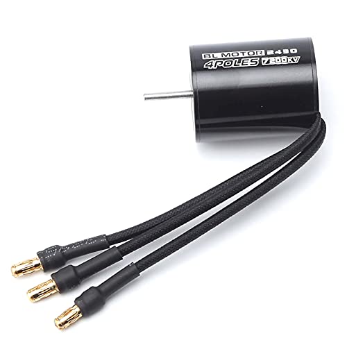 GoolRC 2430 7200KV 4P Sensorless Brushless Motor with 25A Brushless ESCElectric Speed Controller for 116 118 RC Car Truck - Image 5