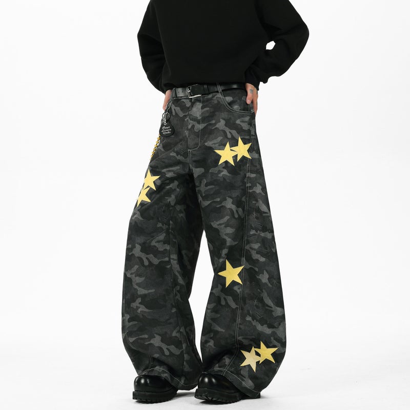 Unisex Casual Daily Denim Jeans - Image 5