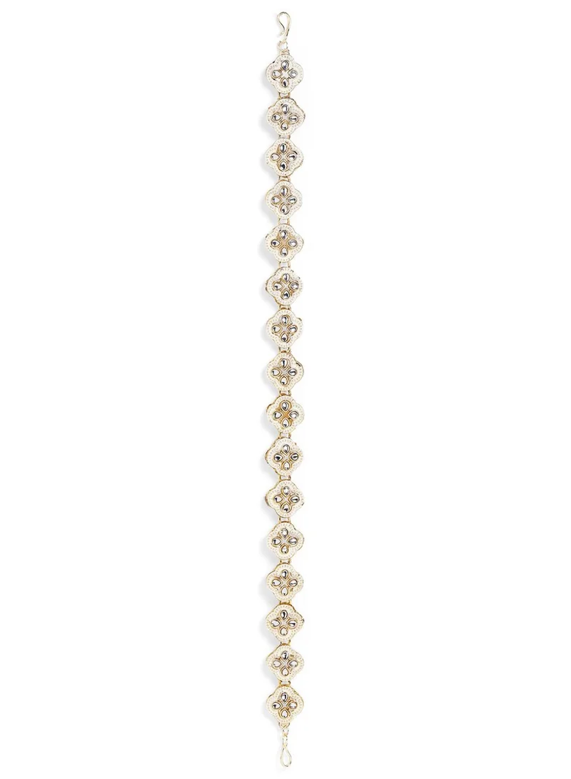برياسي Plated Kundan Studded Matha Patti