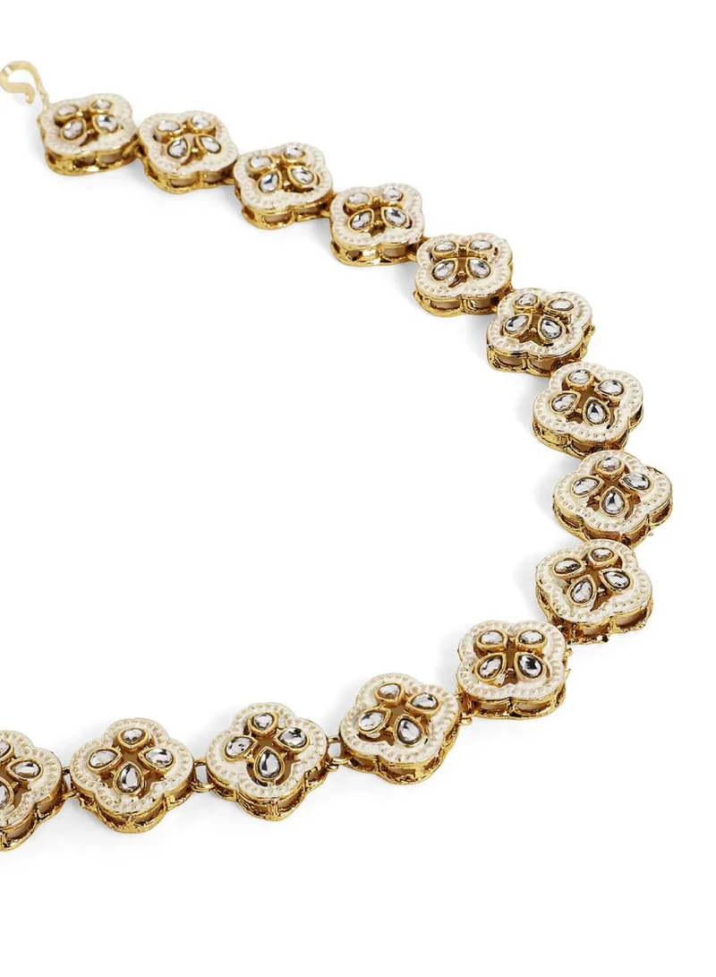 برياسي Plated Kundan Studded Matha Patti