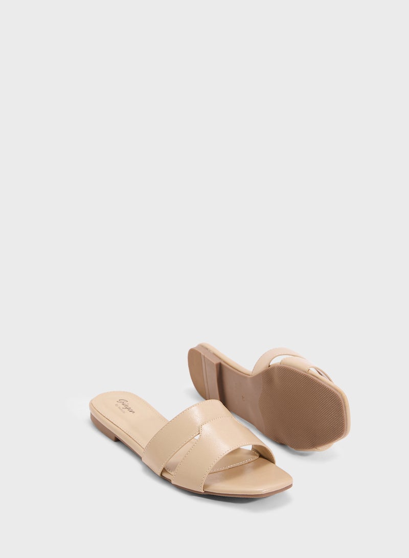 Ginger Ladies Flat Sandal  - Image 3