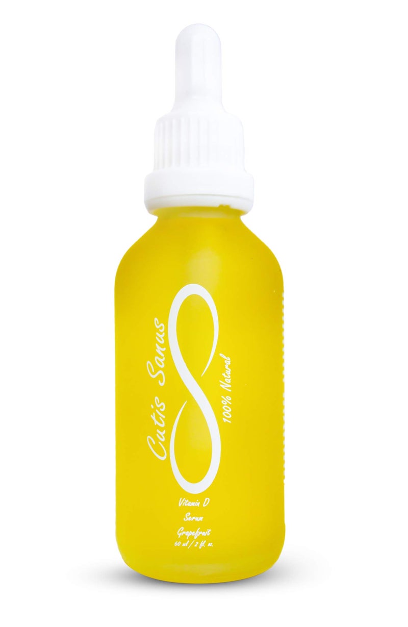 Cutis Sanus 100% Organic Vitamin D Skin Face Oil Serum Moisturizer - Premium 2 oz. By Cutis Sanus - Natural Advanced Skin Care For Re-Hydrating and Illuminating Skin - Image 1