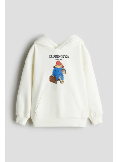 اتش اند ام Printed hoodie