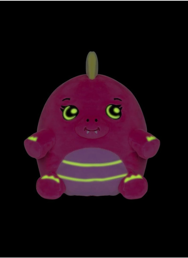 Happy Lines Gifts Dream Beams Glow in the dark - Wave 2, Dana the dinosaur (12"/30cm) - Vacuum Pack w/hangtag  - Image 3