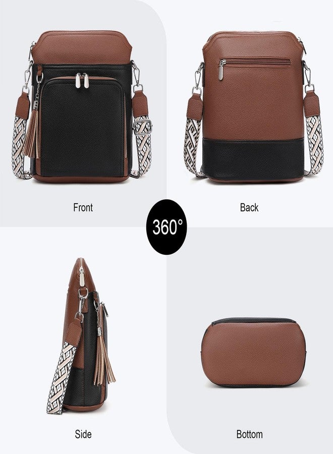 FALAN MULE Crossbody Bags for Women Trendy Soft Leather Hobo Purses Shoulder Handbags With Tassel - Image 5